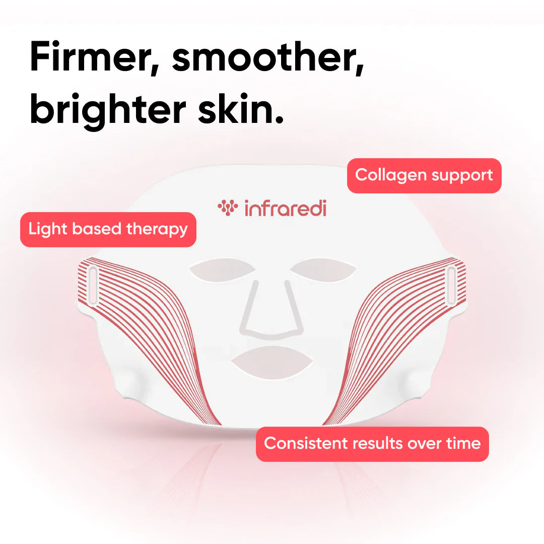 Infraredi LED Light Therapy Mask Light Therapy Lamps Infraredi
