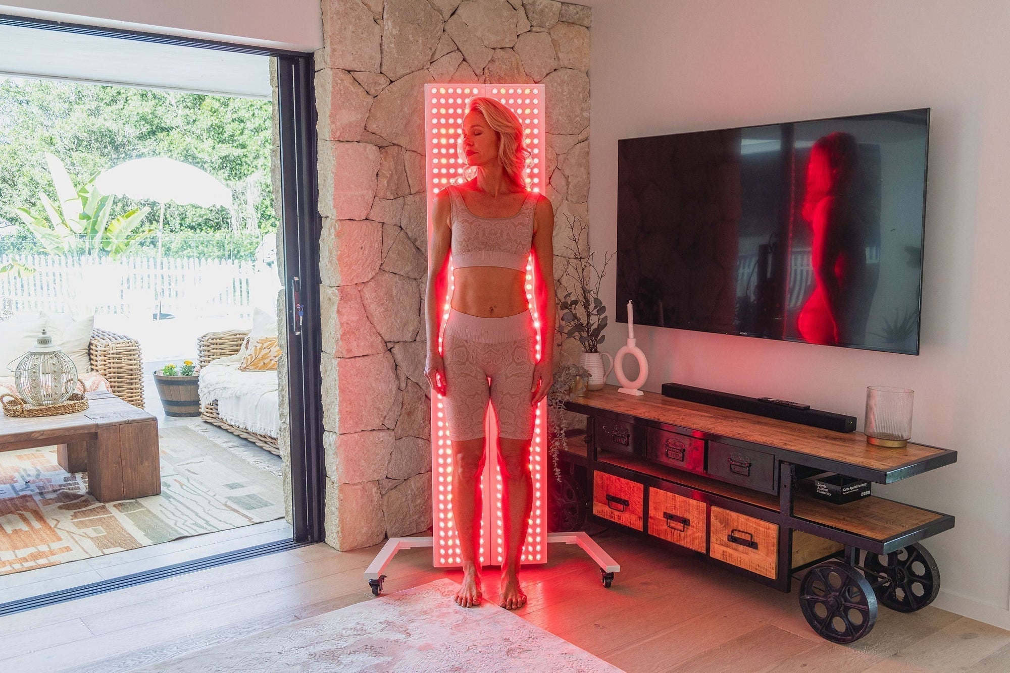red light therapy for back pain
